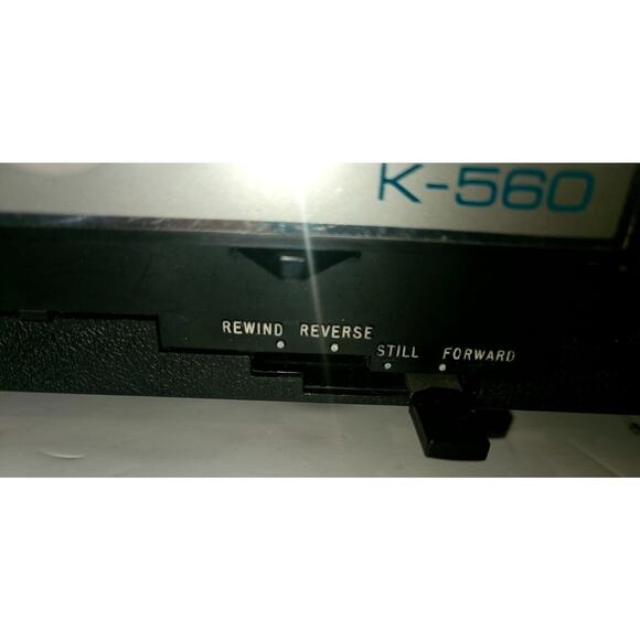 Vintage Keystone Dual K-560 Film Projector (Standard/Super 8) Powers Up. - Picture 4 of 10